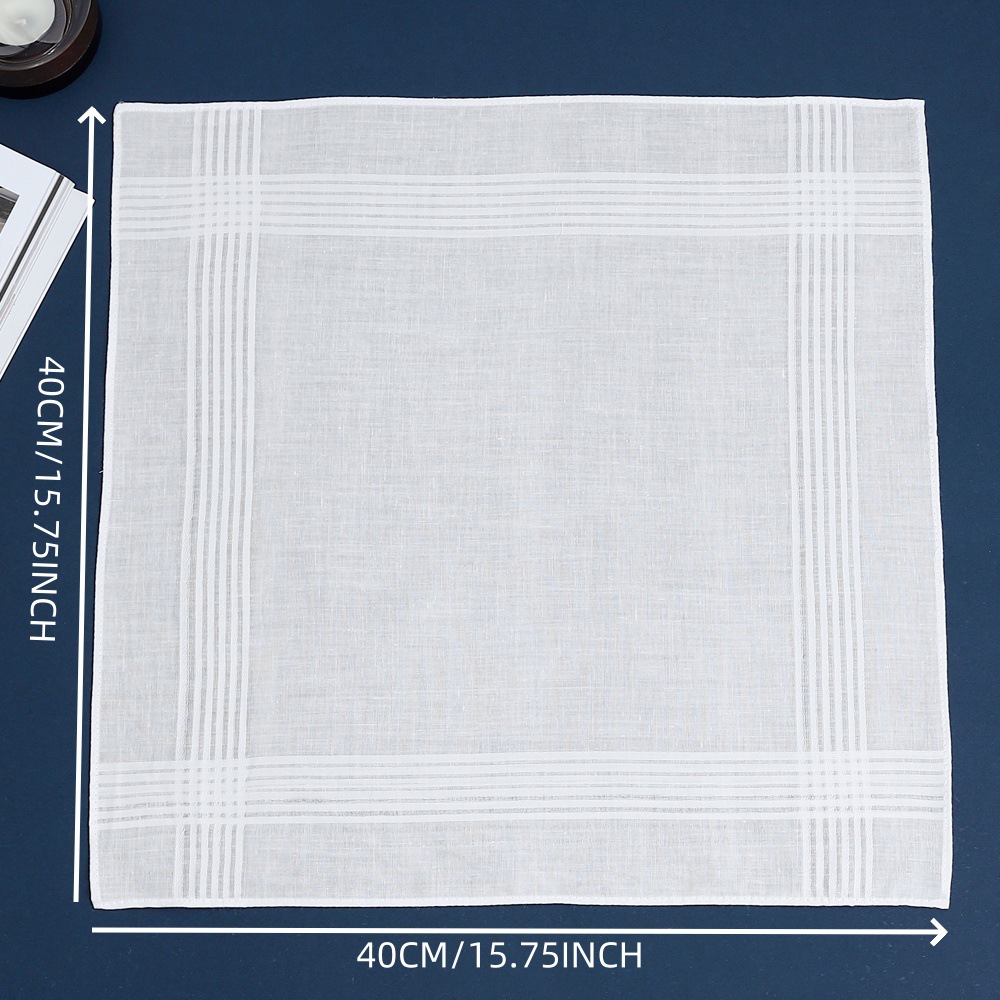 맞춤형 텍스트가 새겨진 면 손수건, 맞춤 이름이 인쇄된 - Handkerchief Cotton Men 리뷰 및 가격