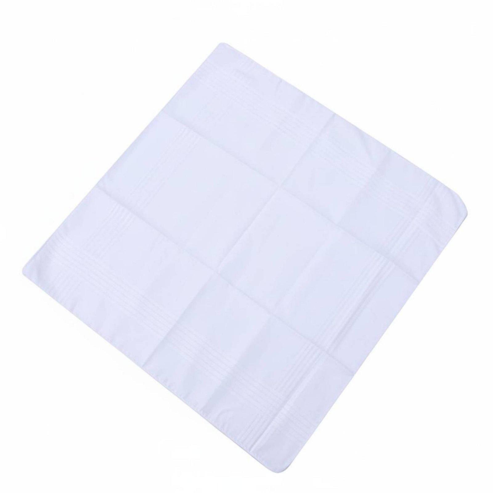 남녀공용 흰색 면 손수건, 부드러운 무지 손수건, 재사 - Handkerchief Cotton Men 리뷰 및 가격