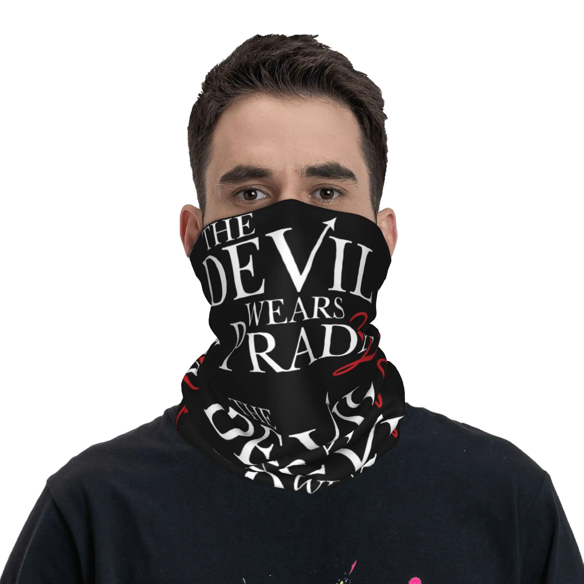 새로운 코미디 영화 악마는 프라다를 입는다 겨울 헤드밴 - Neck Warmer Tube 리뷰 및 가격